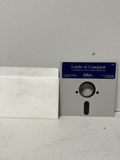 Lords of Conquest Atari 8-Bit 5.25” Floppy Disk Electronic Arts 1985 48K picture