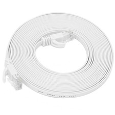 Ethernet Cable CAT6 Gigabit 8‑Core Twisted Pair Network Jumper Flat Copper EADI picture