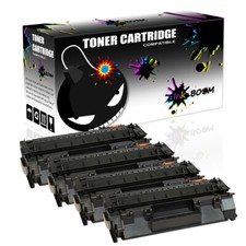 4 Black Toner Cartridges replace for HP Q5949A 49A LaserJet MFP 3392 1320TN picture