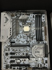 ASUS TUF Sabertooth Z170 S Arctic Camo Motherboard Complete w/ CPU Cooler picture