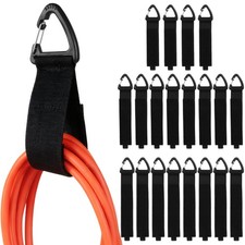 20-Pack Heavy Duty Storage Straps (4S/8M/8L), Extension Cord Organizer & Cabl... picture