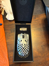 ATK GEAR Ghost Extreme Wireless Optical Gaming Mouse Silver 30000 DPI 5Btn picture