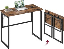 Folding Desk, Small Computer Desk, Foldable Table 31.5 Inch picture