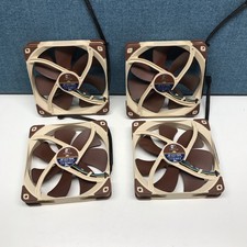 Lot Of 4 Noctua NF-A14 PWM 140mm SSO2 Case Fan 1500 RPM 4-Pin Brown Beige picture
