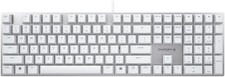 Cherry Kc 200 Mx Silent Red Switch USB Wired Mechanical Keyboard White picture