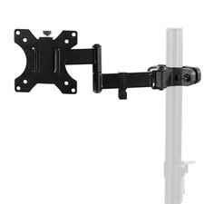 VIVO Steel Universal Full Motion Pole Mount Monitor Arm with Removable 75mm a... picture