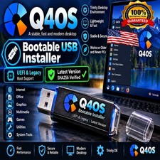 Q4OS Bootable USB Installer | UEFI & Legacy | Latest Version | SHA256 Verified picture