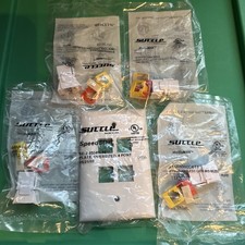 Suttle SpeedStar Wall Plate 4 Port Oversized White SE-2-2504M-85 picture