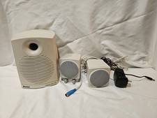 VTG Boston Digital BA735 Speaker System Bass Trebble Power Cord * Tested READ picture