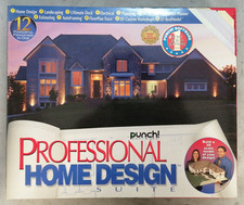 Punch Software Professional Home Designer Suite Box and User Manual Only picture