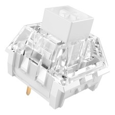 Kailh Box White Mechanical Keyboard Switches 3Pin 45gf Clicky Gaming 36 Pcs picture