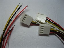 200 pcs 2510 Pitch 2.54mm 4 Pin Female Connector with 26AWG 30cm Leads Cable picture