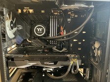 Gaming Pc With Monitor Keyboard And A Mouse picture