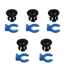 10PCS Bowden Tube Coupling Collet Clamp Clip Bowden Collet and Clip Set for A... picture