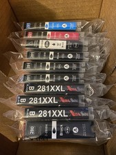 Canon Pixma XInSin Ink Cartridge - Mixed Lot Pixma Ink 280XXL 281XXL - New picture