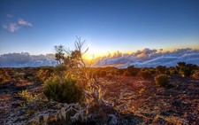 Landscape nature clouds Custom Gaming Mat Desk picture
