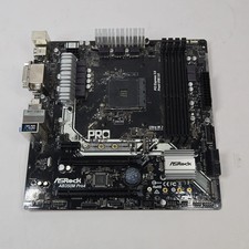 AsRock AB350M Pro4 AM4 microATX AMD DDR4 Motherboard picture