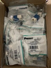 PANDUIT  CJ688TGBU    MINI-COM TX6 PLUS JACK MODULE WITH ENHANCE GIGA  50 PC picture