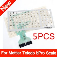 5pcs Keyboard Overlay & Internal Circuitry For Mettler Toledo bPro Scale English picture