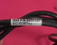 IBM 45D2141 Ethernet Cat5 RJ45 to RJ11 Network Interface Cable Connector Assy picture