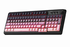 AULA S99 Wireless Gaming Keyboard RGB Backlit Illuminated Black/Pink QWERTY picture