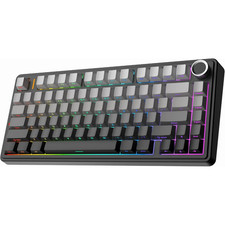 Epomaker F75 Mechanical Wireless Keyboard, 75% Compact Layout, Leobog Reaper picture