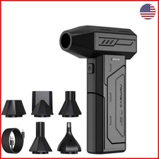 Lightweight 130,000 RPM Cordless Air Blower - Perfect for Home & Electronics picture