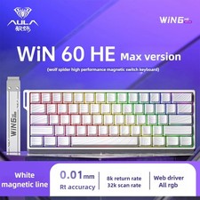 AULA Win60 HE Magnetic Switch Wired Mechanical Keyboard RGB Hot-Swap 61-Key picture