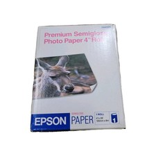 EPSON Premium Semigloss Photo Paper 4