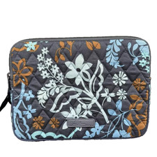 Vera Bradley Tablet iPad Kindle Padded Sleeve Java Floral Pattern 9