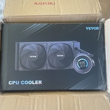 VEVOR CPU Liquid Cooler, AIO CPU Water Cooler - 120mm PWN Fans, Pump picture
