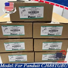 200PCS Cat6 MiniCom UTP RJ45 Network Jack Module Blue Panduit CJ688TGBU Giga TX picture
