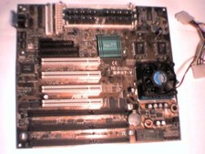 Pentium Motherboard Super Socket7 ASUS SP97-V 1.02. Super7 ATX AT MMX SiS 5598 picture