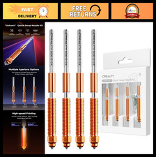 3D Printer Nozzle Kit - Quick-Swap 0.4mm, 0.6mm, 0.8mm, Copper & Steel, 4PCS picture
