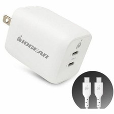 IOGEAR GearPower Dual USB-C 65W GaN Charger picture