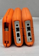 LaCie Rugged 1TB Portable External Hard Drive Tested Working  USB interfaces picture