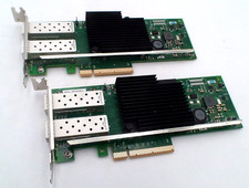 LOT OF 2 - DELL NIC, INTEL X710-DA2 DUAL PORT 10G SFP+ PCIE NIC (5N7Y5) picture