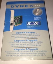 Dynex DX-PCIGB 10/100Mbps Fast Ethernet Gigabit PCI Desktop Adapter NEW picture