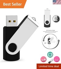 64GB USB Flash Drive - Swivel Memory Stick with Easy Plug & Play Design picture