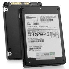 HP/Samsung MZILT7T6HMLA 7.68TB 3D TLC 1 DWPD SAS 12Gb/s 2.5