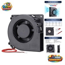 High-Performance 12V Blower Fan for Radiators & Gaming Consoles - 3000 RPM picture