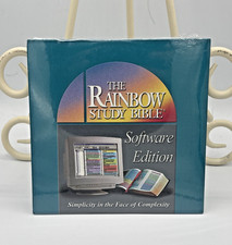 THE RAINBOW STUDY BIBLE Software Edition King James KJV RainbowSoft CD-ROM New picture