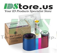 Entrust (Datacard) Full-Color Ribbon Kit YMCKL-KT 525100-016 - 300 prints  picture