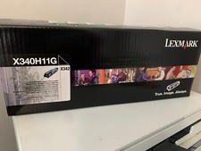 Genuine Lexmark X340H11G Black Original Toner Cartridge - New in box picture