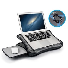 MAX SMART Laptop Lap Pad Laptop Stand with Attached Mouse Pad, Cushion and US... picture