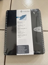 Livescribe Dot Paper College Ruled A5 Notebook 1-4, 4-Pack Black NEW SEALED picture