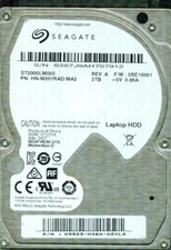 ST2000LM003,  HN-M201RAD/MA2,  F/W 2BE10001  Seagate SATA 2TB picture