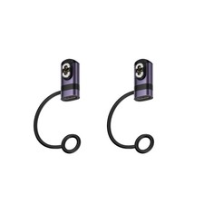 2-Pack Portable Charger Adapter for Shokz OpenSwim Pro S710 4-PIN, Purple  picture