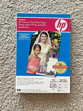 HP Premium Plus Photo Paper 4x6 High Gloss Inkjet 20 Sheets Q1977AC New Sealed picture