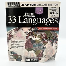 Topics Entertainment | 33 Languages Instant Immersion Euro Method | 33 CD-ROM picture